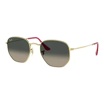 RayBan Metal Irregular Shape Sunglasses Kids' Gold