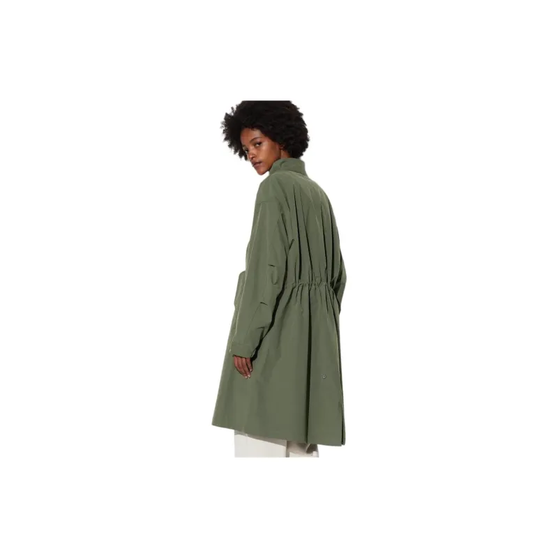 UNIQLO Trench Coat Women's Dark Olive-2