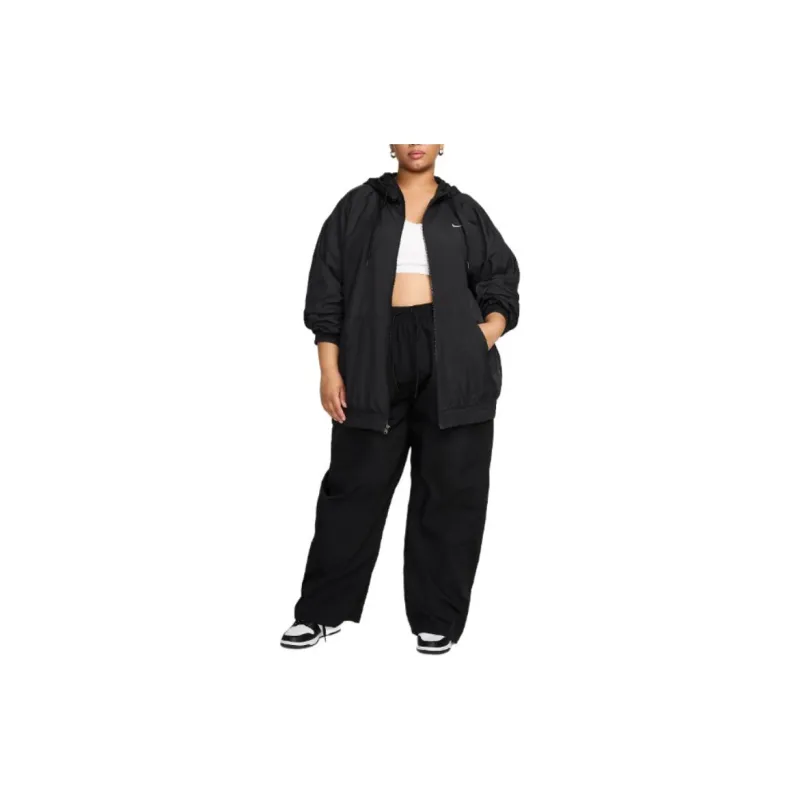 Nike Windrunner Women's High Waisted Woven Open Hem Pants Plus Size-1