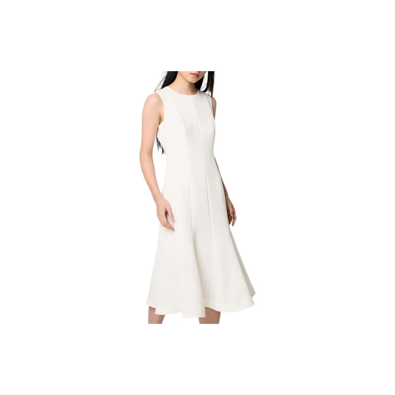 CLUB MONACO Sleeveless Dress Women's White-2