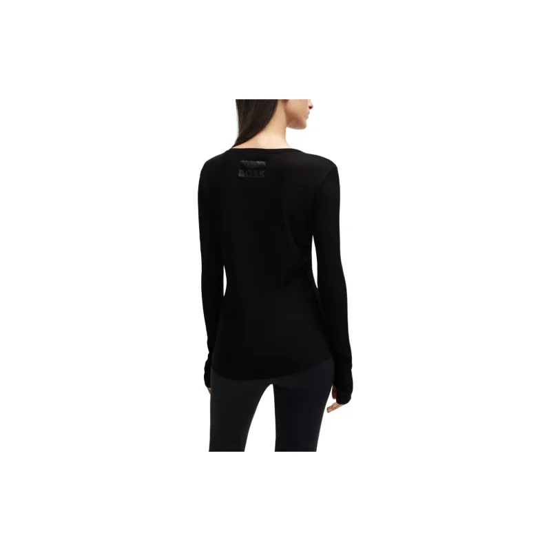 HUGO BOSS x NAOMI T Shirt Women's Black-3