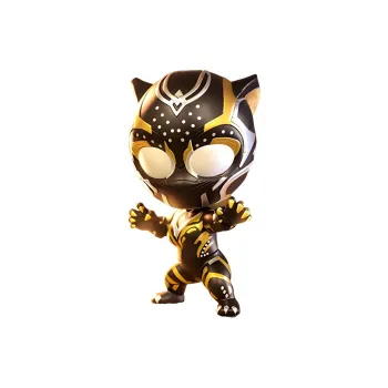 Hot Toys Black Panther Long Live Wakanda Black Panther Chibi Figures