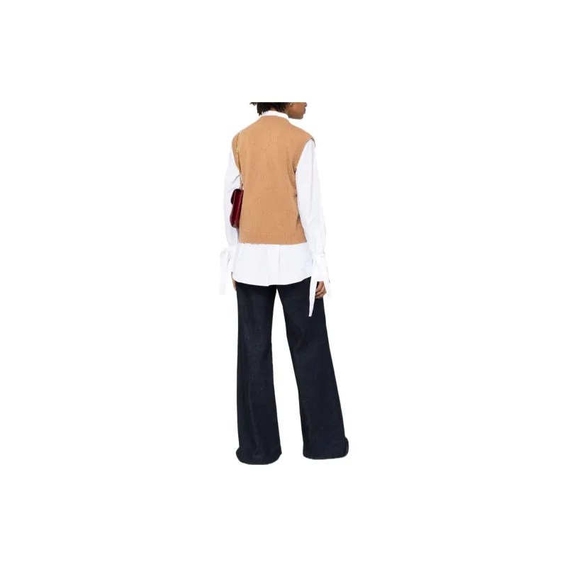GUCCI Vests Women's Camel-2