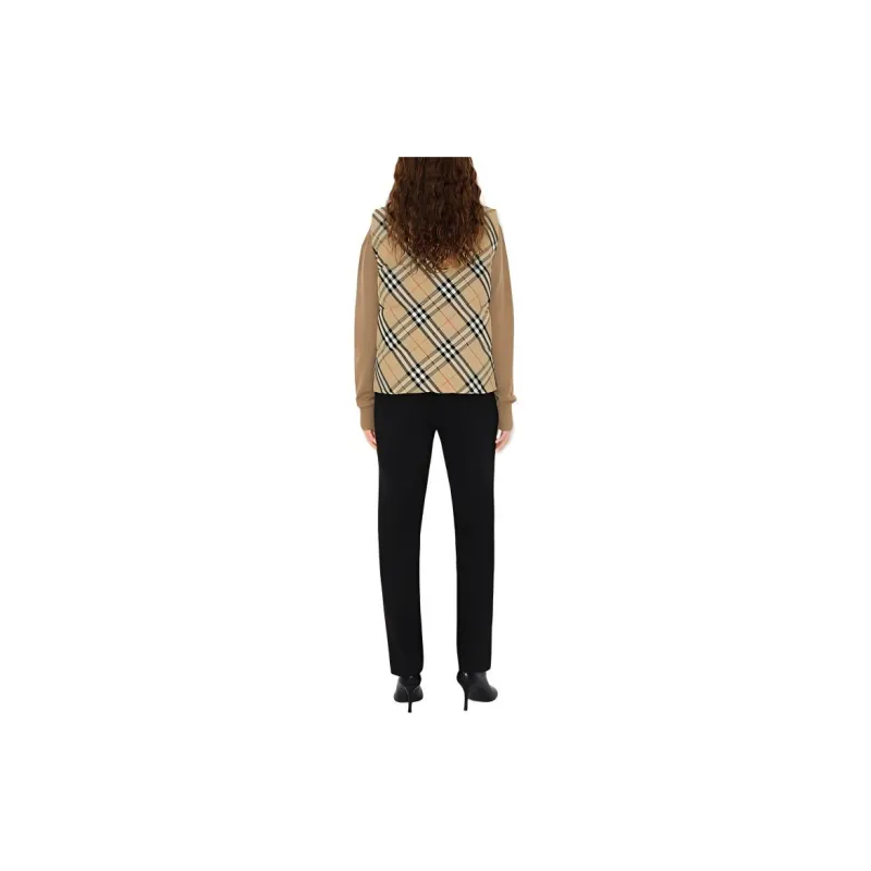 Burberry Checked Reversible Down Vest-2