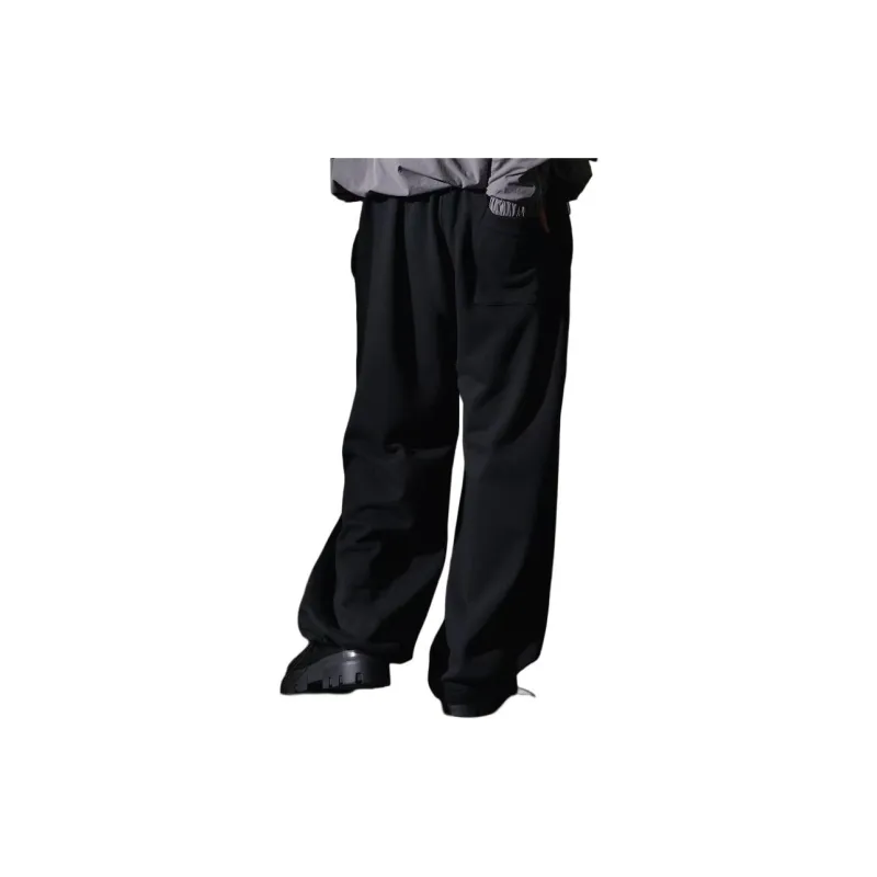 Umbro FW24 PUBLUX Knitted Sports Pants Unisex Black-4