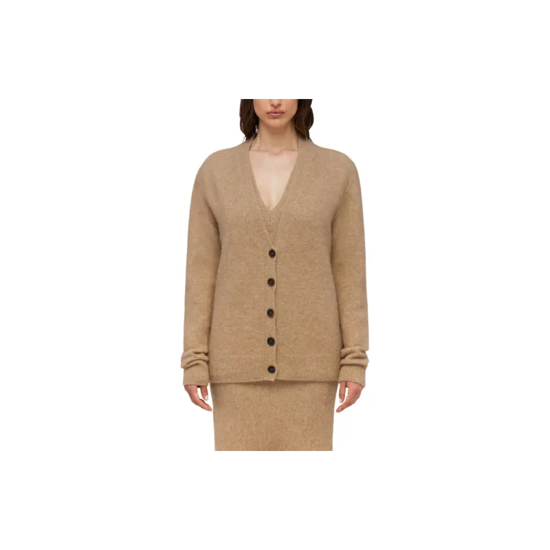 Ferragamo Plunging V Neck Knitted Cardigan-2