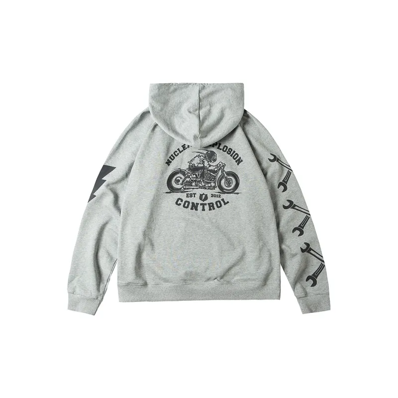 NUCLEAR EXPLOSION x NUCLEAR EXPLOSION Sweatshirt Men's Gray-1