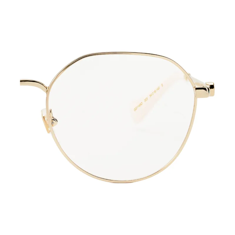 GUCCI Oval Frame Glasses-3