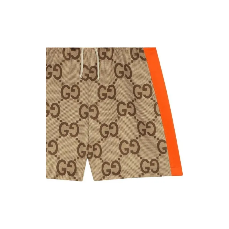 GUCCI GG motif Track Shorts-4