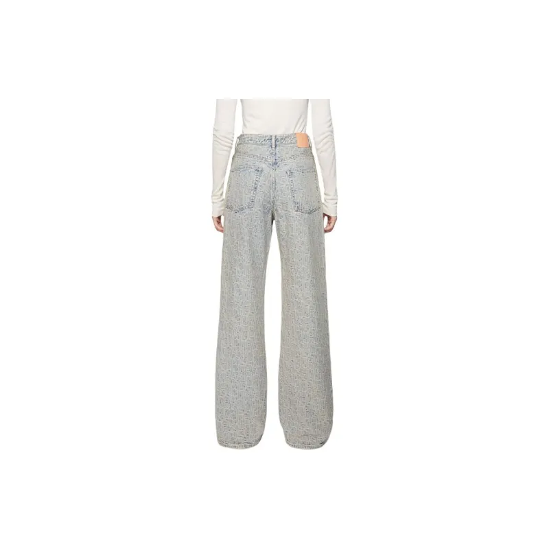 Acne Studios Logo Patch Denim Jeans-2