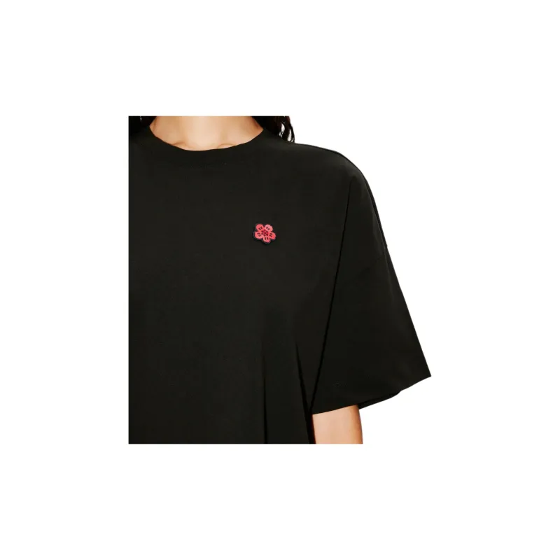 KENZO Boke Flower Embroidered T Shirt Dress-4