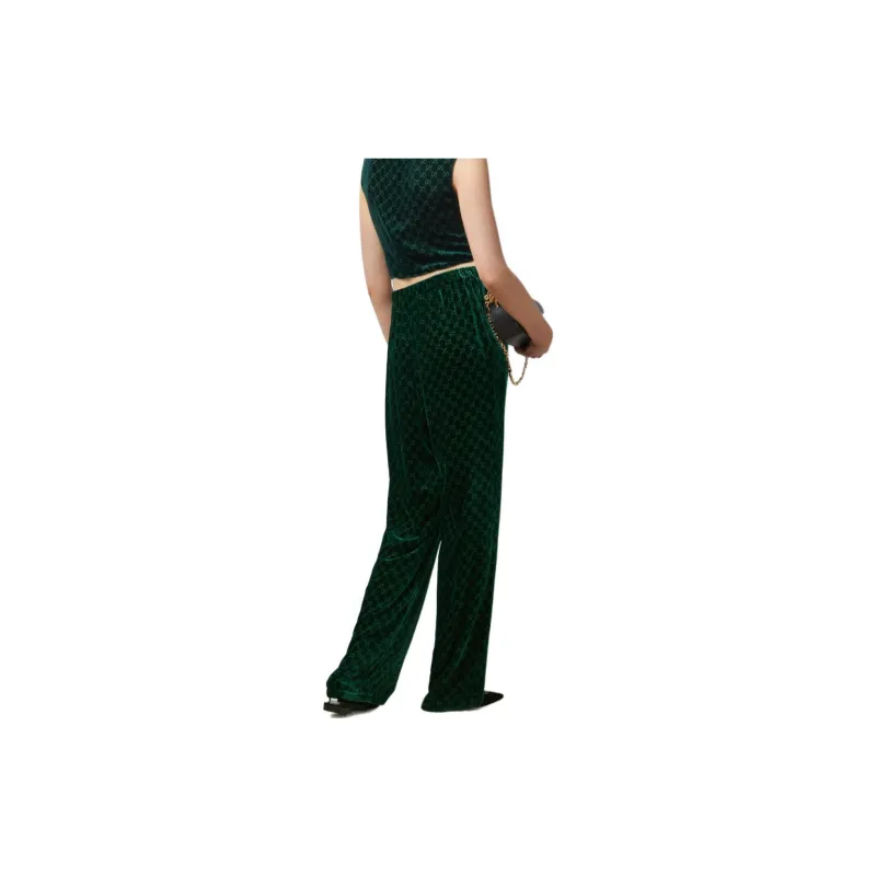 GUCCI Casual Pants Women's Green-1