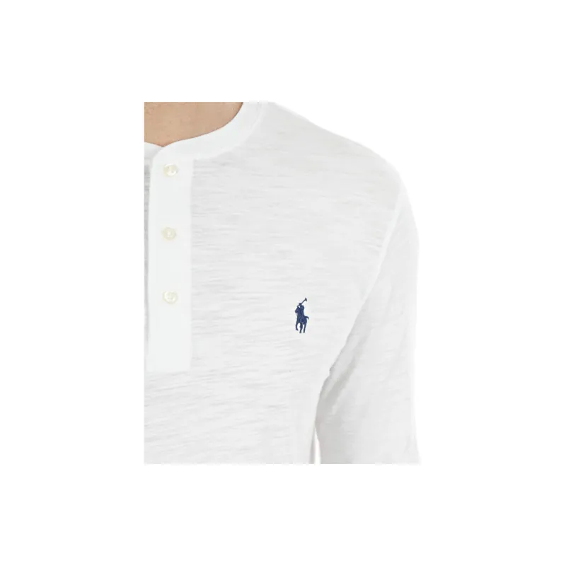 Polo Ralph Lauren Buttoned Long Sleeved T Shirt-3
