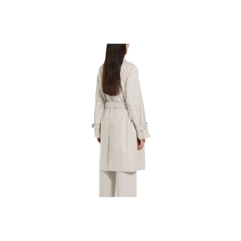 MaxMara Trench Coat Women's Gray-2