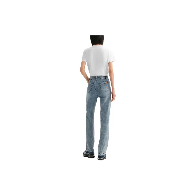 KARL LAGERFELD FW23 Jeans Women's Blue-2