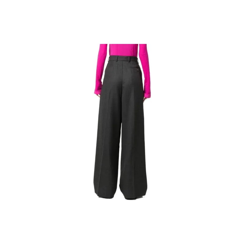 Acne Studios Asymmetric Straight leg Trousers-2
