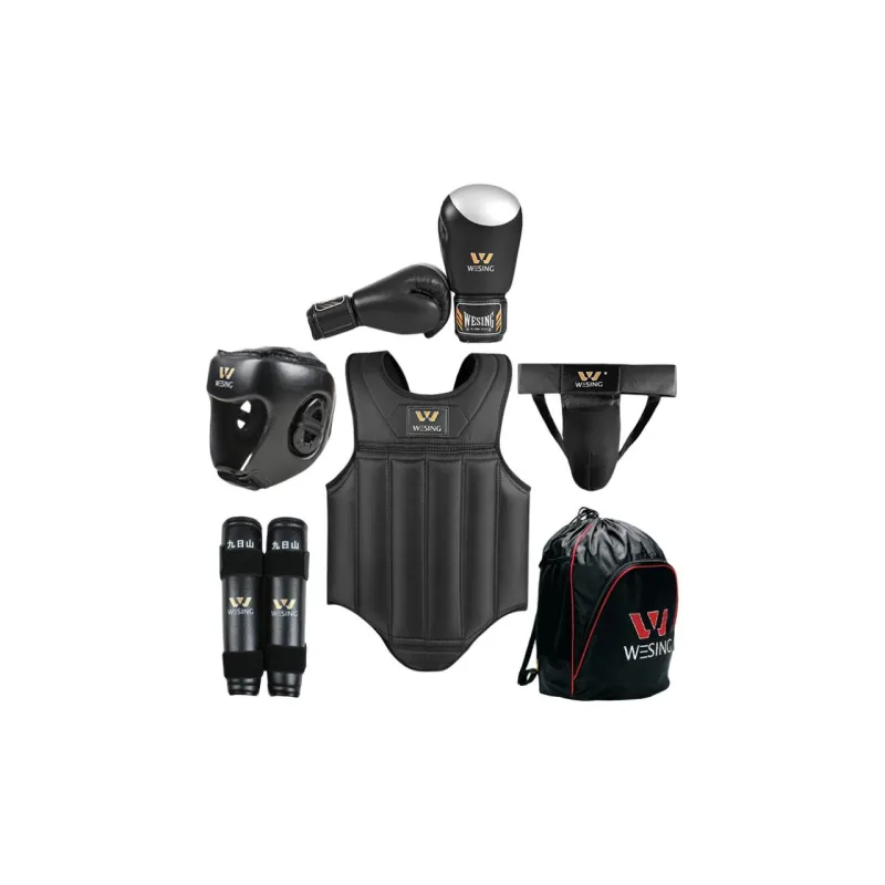WESING Boxing Protective Gears Leather Unisex-5