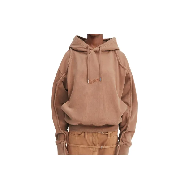 Jacquemus Le Sweatshirt Camargue Hoodie Dark Brown-23