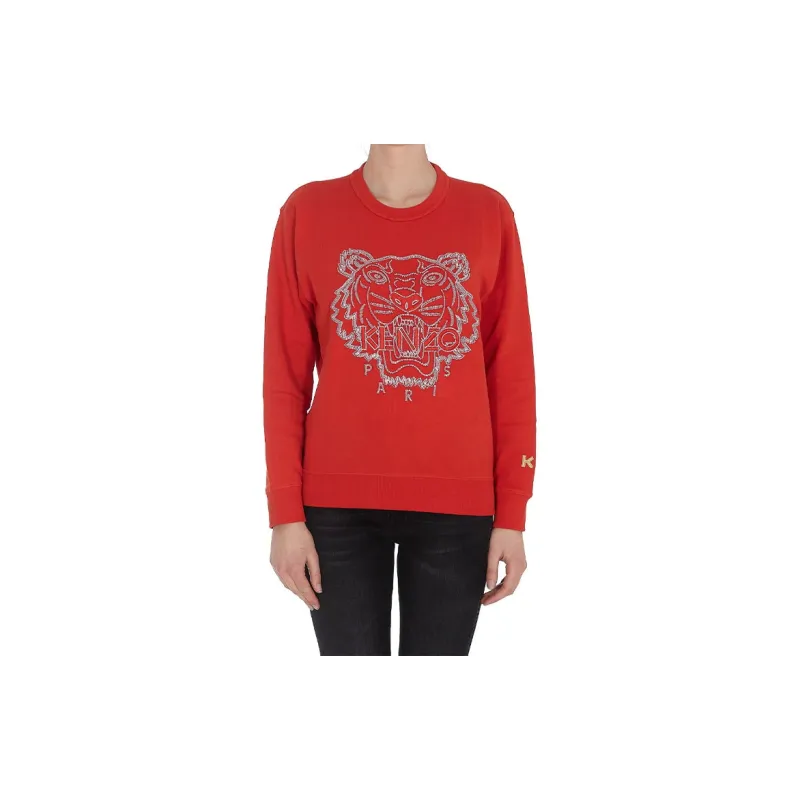 KENZO Sweatshirts Women's Red-3