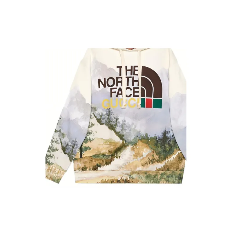 GUCCI X The North Face Sweatshirt Trail Print-6