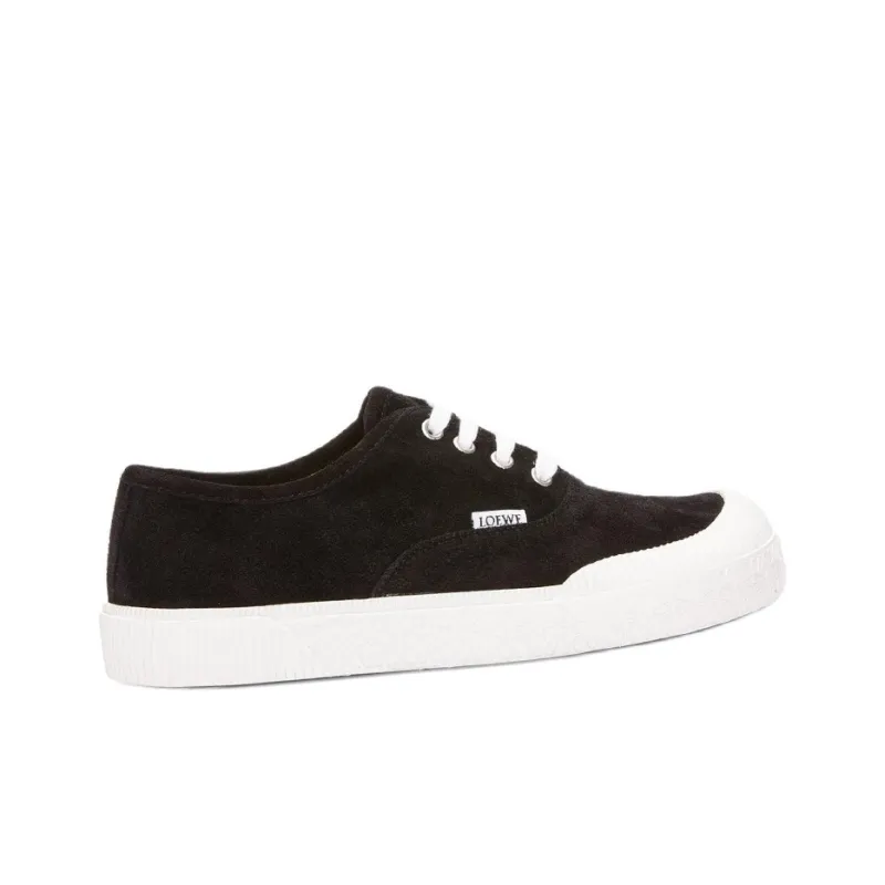 LOEWE Terra Vulca Low Top Skateboard Shoes Women's Black-1