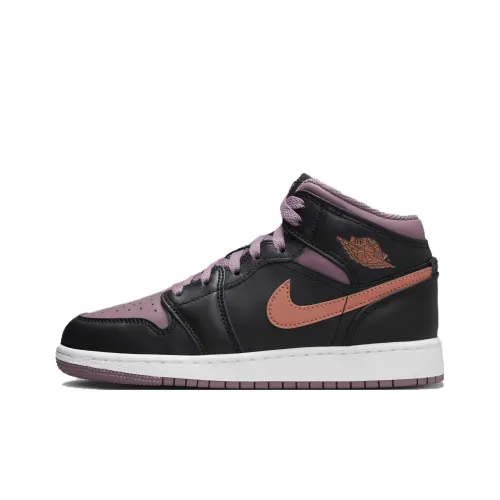 Jordan 1 Mid SE 'Black Sky J Mauve' GS