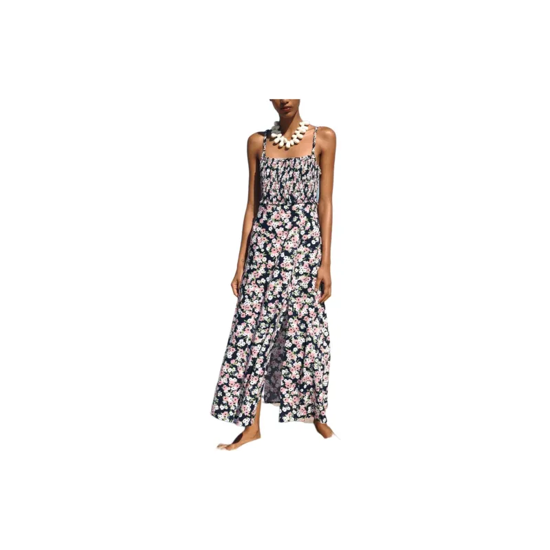 ZARA Slip Dress Women's Multicolor-2