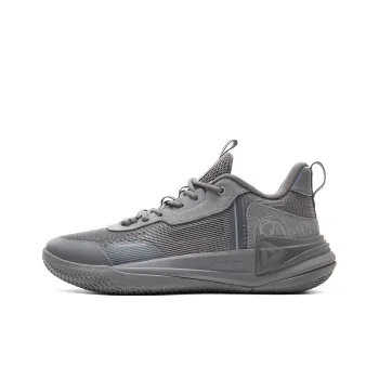 PEAK Hero 2 Basketball Shoes Men Low Top Silver Gray