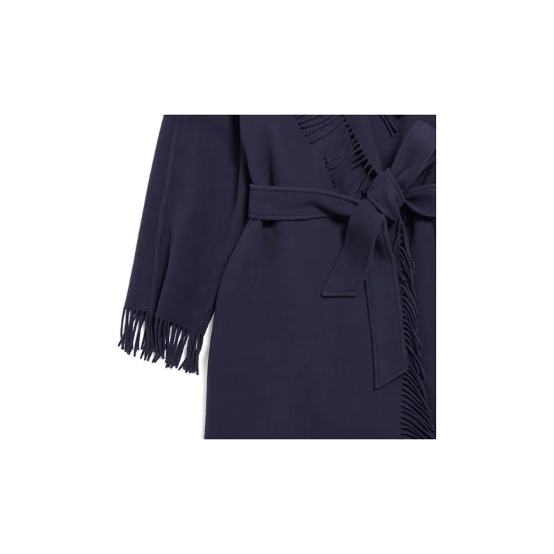 Balenciaga Belted Fringed Coat-3
