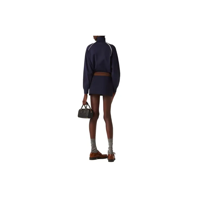 MIU MIU Jackets Coats Women's Blue-3