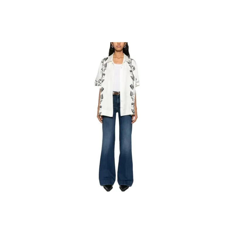 SEVEN FOR ALL MANKIND Modern Dojo High rise Flared Jeans-3