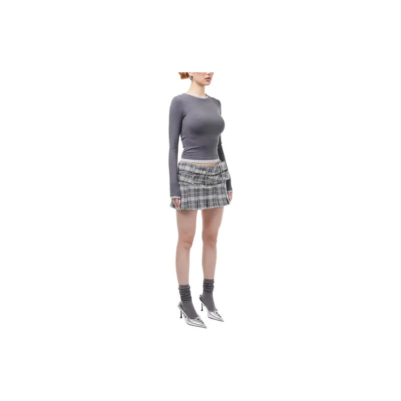 THE KRIPT HARRIET SKORT Casual Short Skirts Women's Gray-2