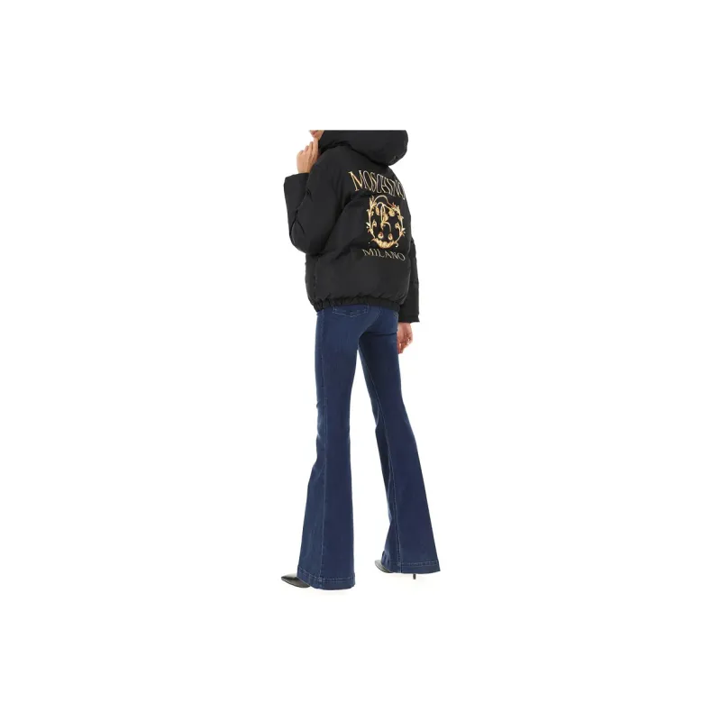 MOSCHINO Puffer Jackets Women's Black-1