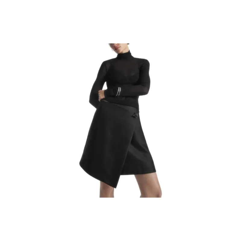 COS Casual Short Skirts Women's Black-2