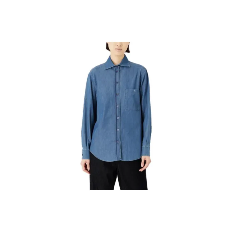 EMPORIO ARMANI Shirt Women's Blue-2