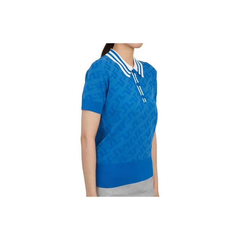 J.Lindeberg Polo Shirt Women's Blue-3