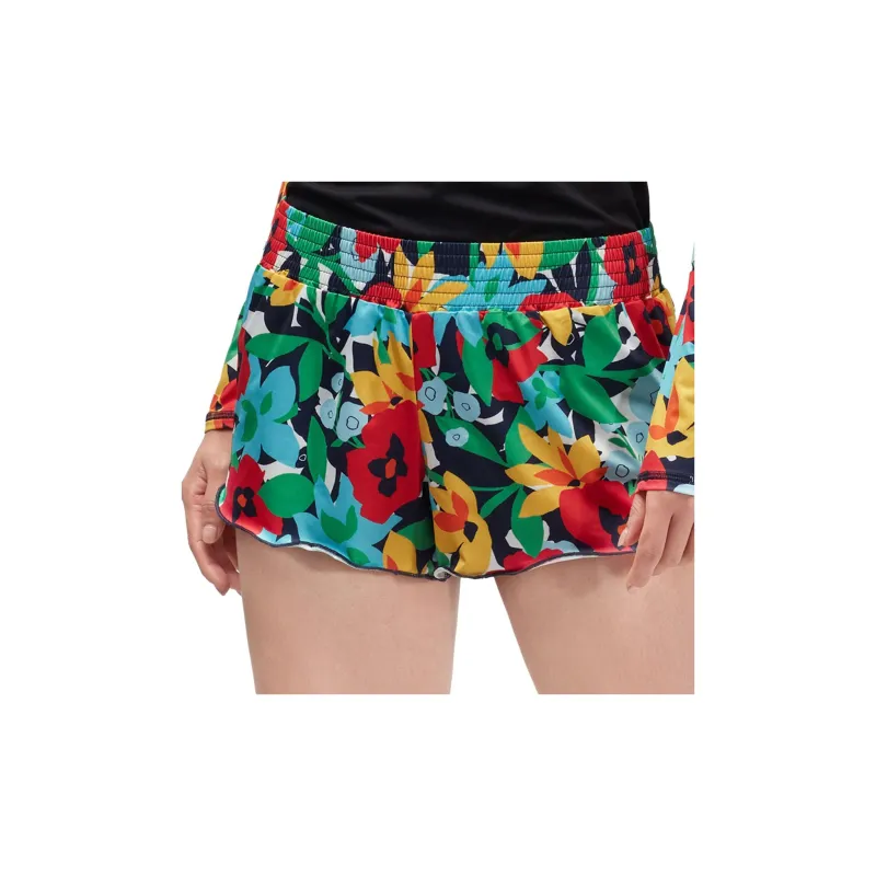 Speedo Swimming Shorts Women's Marine Blue/Red-0