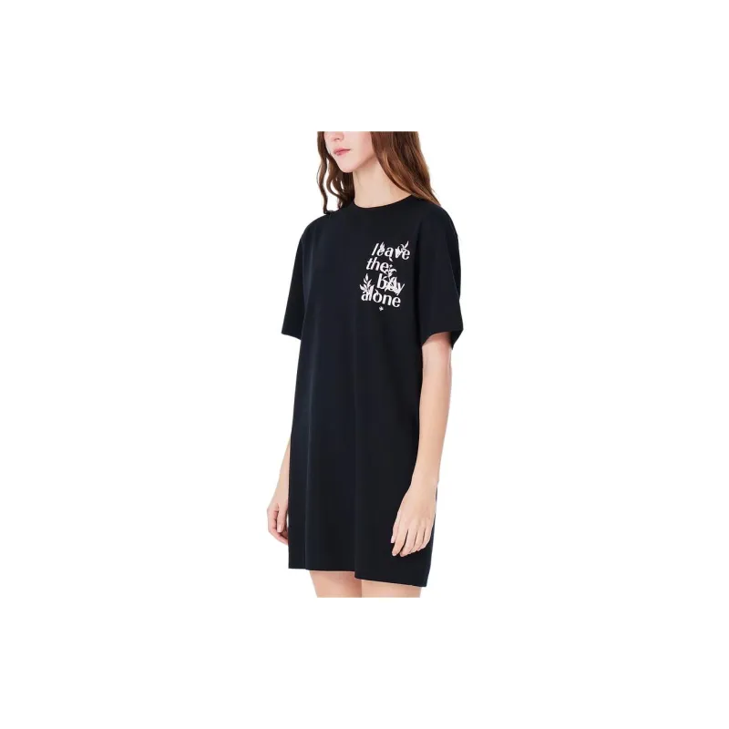 Boy London Short Sleeved Dresses Women's Black-3