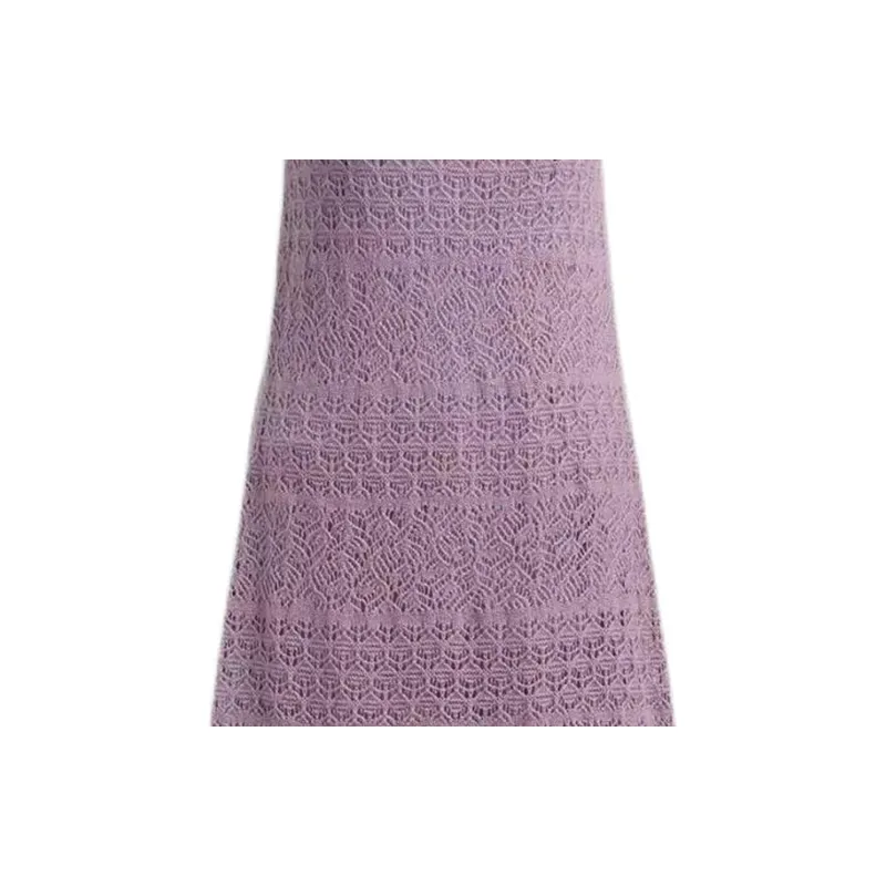 COACH SS24 Sleeveless Dress Women's Purple-2