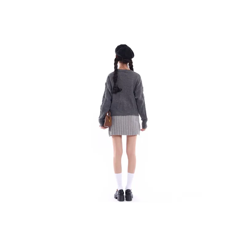 PZHK Two Piece Skirt Sets Women's-2