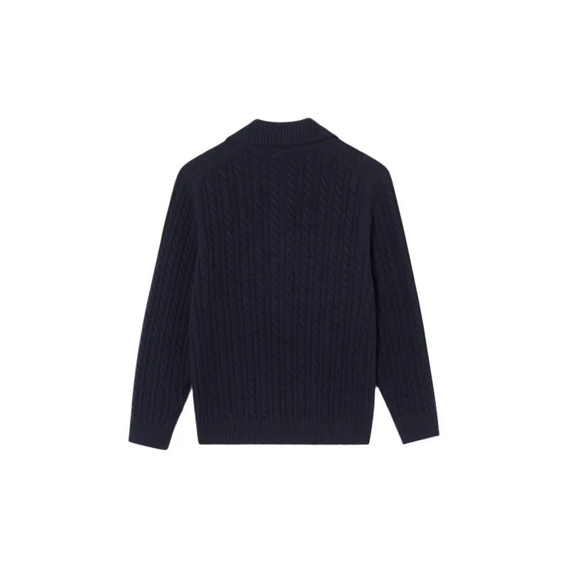 LACOSTE Sweater Men's Navy Blue-1