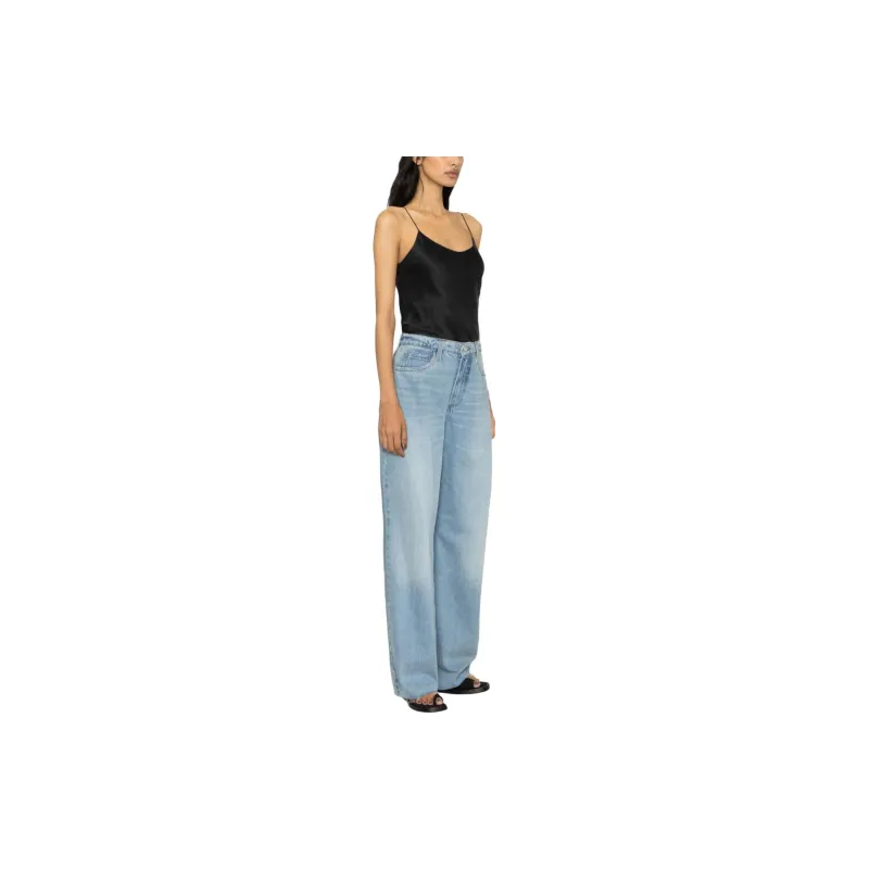 FRAME High-Waisted Wide-Leg Jeans-3