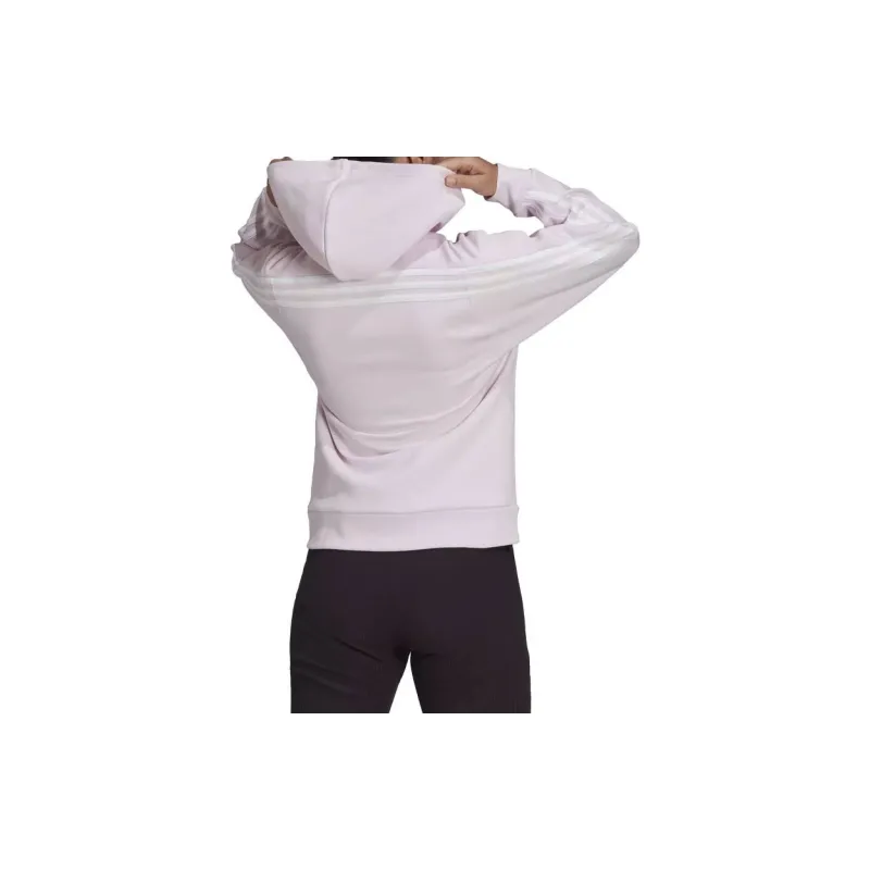 Adidas W FI 3S FZ REG Sweatshirt Women's Pink-1