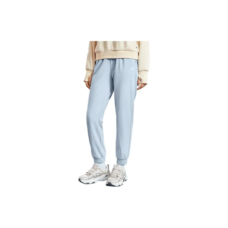 Skechers Sports Life Collection Casual Pants Women's Light Gray Blue-2