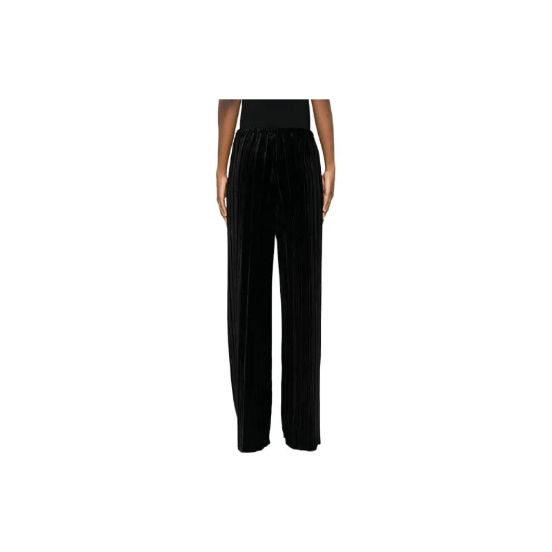 Sabina Musayev Lotem Pleated Velvet Trousers-2