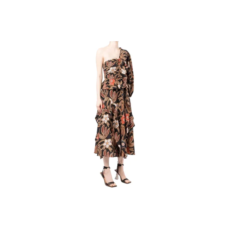 Ulla Johnson Mariam Floral-print Silk Dress-3