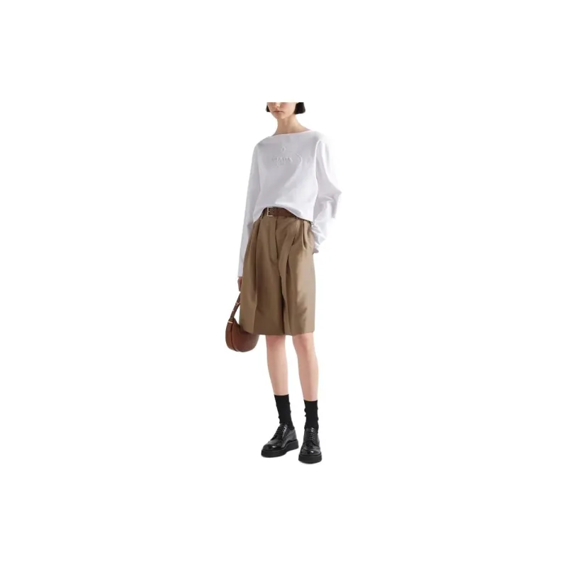 PRADA T Shirts Women's White-2