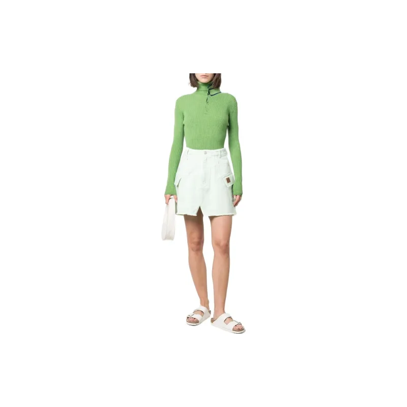 KENZO Casual Short Skirts Women's Green-1