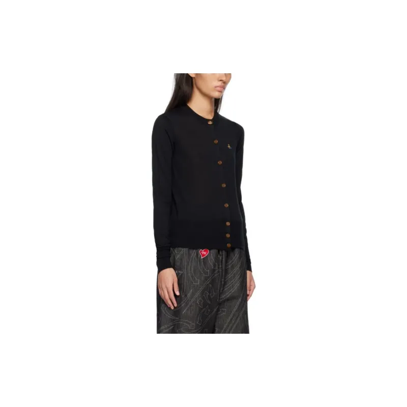 Vivienne Westwood Bea Knit Cropped Cardigan-4