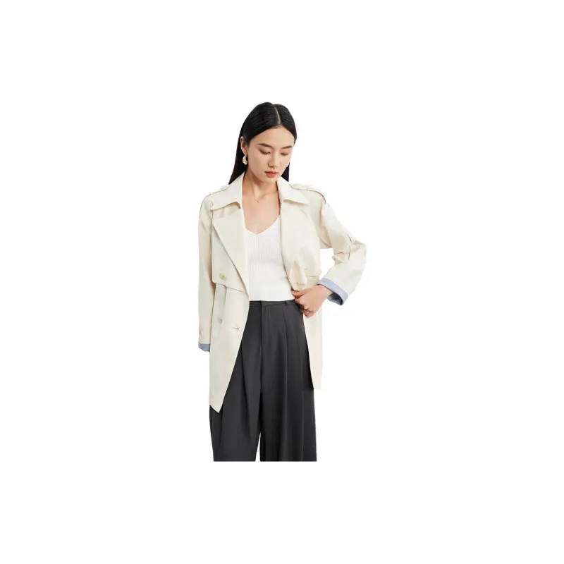 Yi Mengyuan Trench Coat Women's-3